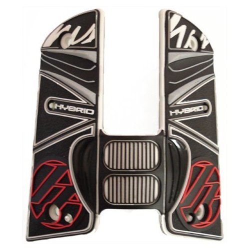 Hybrid .45 Gen 7 Paintball Grips  Red
