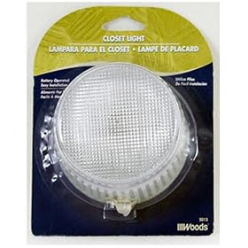 : Woods Closet Light W Pull Chain (2013) by Coleman Cable / E C I