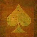 Qwerties "Spade" - 10 x 10"