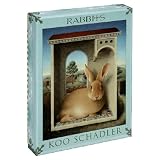 Pomegranate Koo Schadler: Rabbits Standard Boxed Note Cards (Pack of 2)