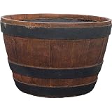 Dynamic Design PBB1706OS Wine Barrel 17-Inch Country Manor-Polylam4, Oak/Steel