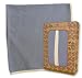Pixel Organics 100% Certified Organic Waffle Weave Swaddling Blanket in Periwinkle
