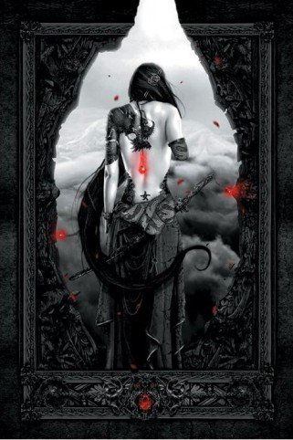 1art1 48860 Gothic - Kunoichi, Nekro Poster 91 x 61 cm