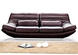Cheap Black Armen Living Riviera Leather Couches  For Sale – Discount Armen Living Couches
