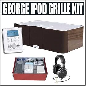 Click here to buy Chestnut Hill George Audio Natural Grilles Walnut Brown Upgrade Kit w  Ipod Accessory Kit by Chestnut Hill.