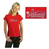 Los Angeles Angels of Anaheim Women's U+TEAM=PRIDE T-shirt by G-III SPORTS