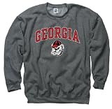 Georgia Bulldogs Dark Heather Perennial II Crewneck Sweatshirt