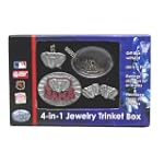 Alabama Crimson Tide Jewelry Box (Trinket) - NCAA College Athletics Fan Shop Sports Team Merchandise
