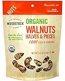 Woodstock Organic Walnuts Halves and Pieces, 5.5 oz