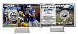Highland Mint NFL Detroit Lions Matthew Stafford Silver Coin Card