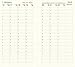 DR27 Date your dream 2012年日付入ウィクーリースケジュール聖書サイズシステム手帳リフィル