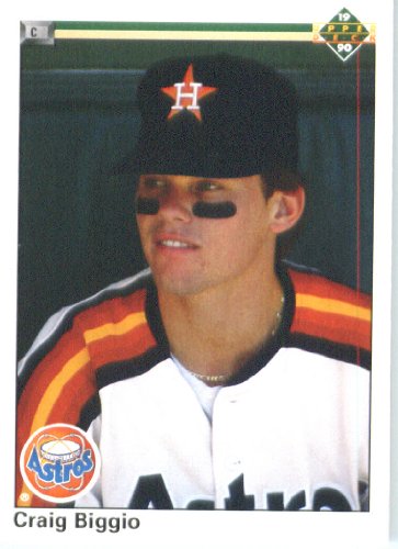 1990 Upper Deck # 104 Craig Biggio Houston Astros Baseball Card