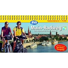 Main-Radweg 1 : 75 000: Kompakt-Spiralo