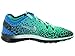 Nike Women's Wmns Free 5.0 TR Fit 5 PRT, BLACK/METALLIC SILVER-GREEN GLOW-SR