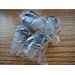 Tupperware Set of 5 Quick Shake Keychains. Deep Purple Seal