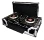Road Ready RRNS7KW Case For Numark NS7 Controller - With Pull Out Keyboard Tray And Low Profile Wheels