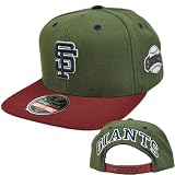 MLB American Needle Blockhead Earthtone Snapback Hat Cap San Francisco Giants