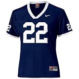 Nike Penn State Nittany Lions #22 Navy Blue Ladies Replica Football Jersey