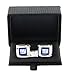Aminco NFL New York Giants Logo Square Cufflinks with Gift Box Set, One Size, Silver