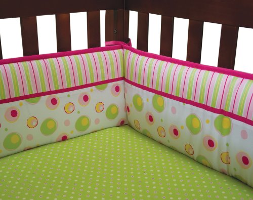 Trend Lab Crib Bumpers, Splash Pink