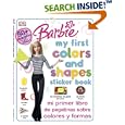 Barbie My First Colors and Shapes Sticker Book Mi Primer Libro Depegatinas Sobre Colores Y... by  Cynthia O'Neill