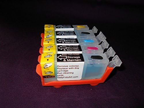 Maintain &amp; Storage &amp; Cleaning Cartridges (5 PACK) for Edible Ink Canon PGI 225 CLI 226...
