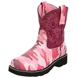 Ariat Toddler/Little Kid Fatbaby Boot,Camo Pink/Mulberry,9.5 Toddler