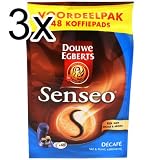 3 x Senseo coffee pods decaffeinated (48 coffee pods/ 333g)