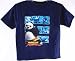 Kung Fu Panda Multi Scene Blue T-shirt for Boys