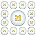 Team Golf NCAA Michigan Wolverines Golf Balls, 12 Pack Dozen Regulation Size Golf Balls, 12 Pack, Full Color Durable Team Imprint