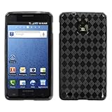 TPU Smoke Argyle Pane Silicone Skin Gel Cover Case For Samsung Infuse 4G