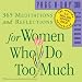 Book cover of For Women Who Do Too Much Page-A-Day Calendar 2008.