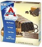 51ZorS6F4oL. SL160  Atkins  Advantage Marshmallow Mudslide Bars   1.7 Ounce, 12 Ct,  Boxes Reviews