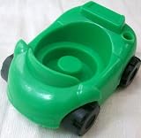 3 Green Fisher Price Little People Car, Replacement Toy