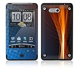 Space Flame Protective Skin Cover Decal Sticker for HTC Aria Cell Phone