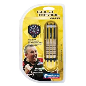 Gold Medal Phil Taylor Brass Dart