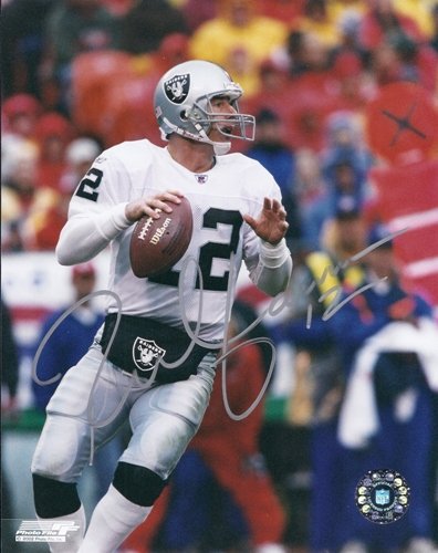 Rich Gannon Autographed Oakland Raiders 8x10 Photo