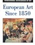 European Art Since 1850 (International Encyclopedia of Art Series)