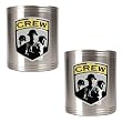 Columbus Crew Soccer 2pc Stainless Steel Can Holder Set - Primary Team Logo MAJOR-LEAGUE-SOCCER Soccer