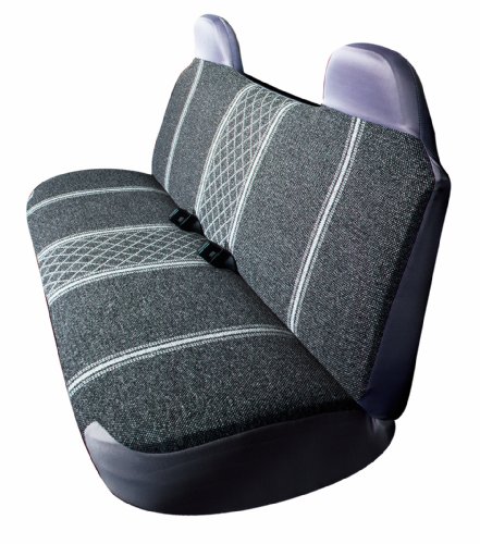 Allison 65-1919GRY Gray Diamond Back Large Bench Truck Seat Cover - Pack of 1