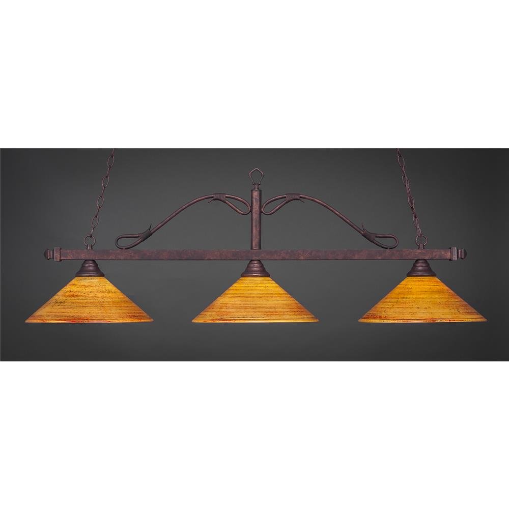 Scroll 3 Light Billiard Pendant Finish: Bronze, Shade: 16" Firré Saturn Glass
Scroll 3 Light Billiard Pendant Finish: Bronze, Shade: 16" Firré Saturn Glass