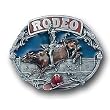 Rodeo Pewter Belt Buckle - Fan Shop Sports Team Merchandise