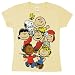 Search : Peanuts - The Gang Ladies T-Shirt