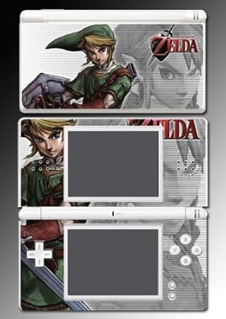 Legend of Zelda Twilight Princess Vinyl Decal Cover Skin Protector 2 for Nintendo DS Lite