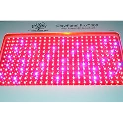 GrowPanel Pro 300 Watt LED Growing Light Panel-Plant Grow Light Rivals 1000 Watt Metal Halide/HPS Full Spectrum Growth Lite
