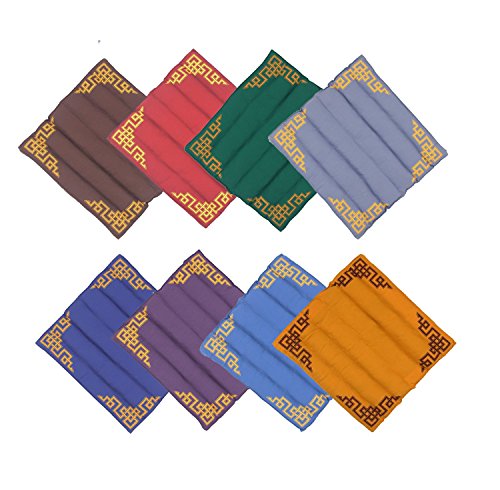 DharmaObjects Traditional Tibetan Yoga Meditation Accessory Cotton Mat Cushion