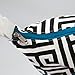 Logan + Lenora Daytripper Wet and Dry Tote - Large Cloth Diaper Wet Bag with Dry Pocket - Beach, Pool, Gym Bag for Swimsuits or Wet Clothes - Made in USA - Waterproof (Downtown Athenian)
