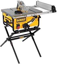 DEWALT DWE7480XA 10-Inch Compact Job Site Table Saw with Guarding System and Stand