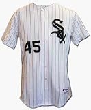 Michael Jordan, Chicago White Sox #45 MLB Authentic Diamond Collection Baseball Throwback Jersey (Si