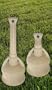 TWO Cigamate Portable Outdoor Cigar and Cigarette Receptacles 11" x 30" (Adobe Beige)